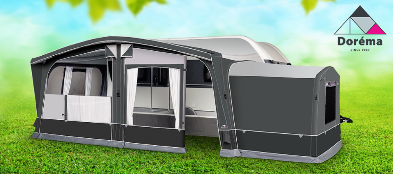 Produktabbildung des Luftvorzeltes Octavia Air der Marke Dorema aus dem Zubehörshop vom Caravaning Center Schmidtmeier